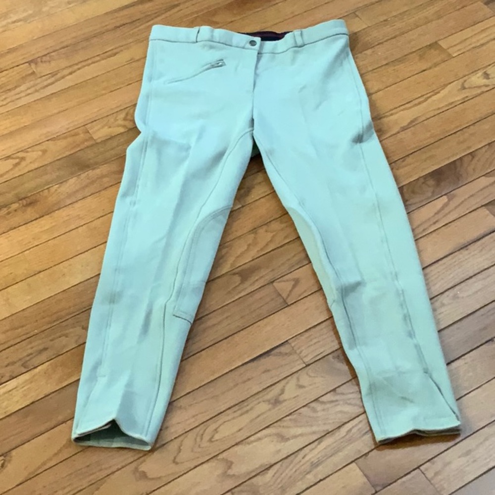 Woman’s  Equestrian breeches Pants Tan Color